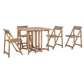 Set de table de jardin Noemi (5 pièces)