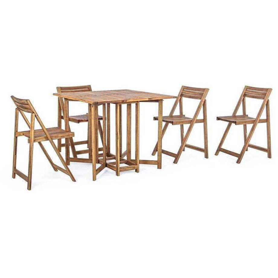mutoni Set de table de jardin Noemi (5 pièces)  