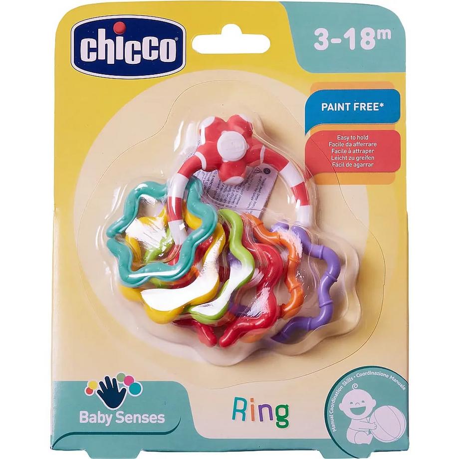 Chicco  Leichtgriffrassel Bunte Ringe 