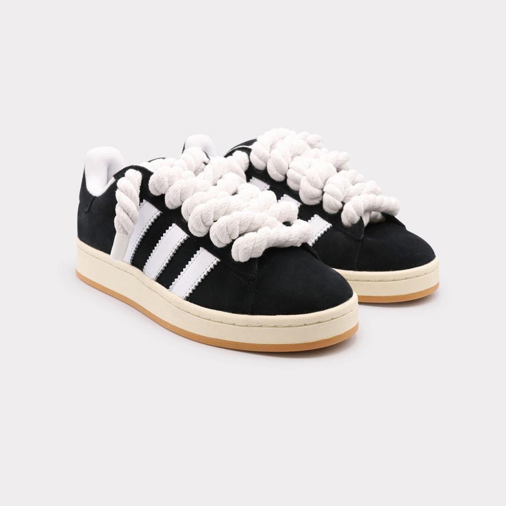 adidas  Campus 00s Core Black - Rope Lace White 