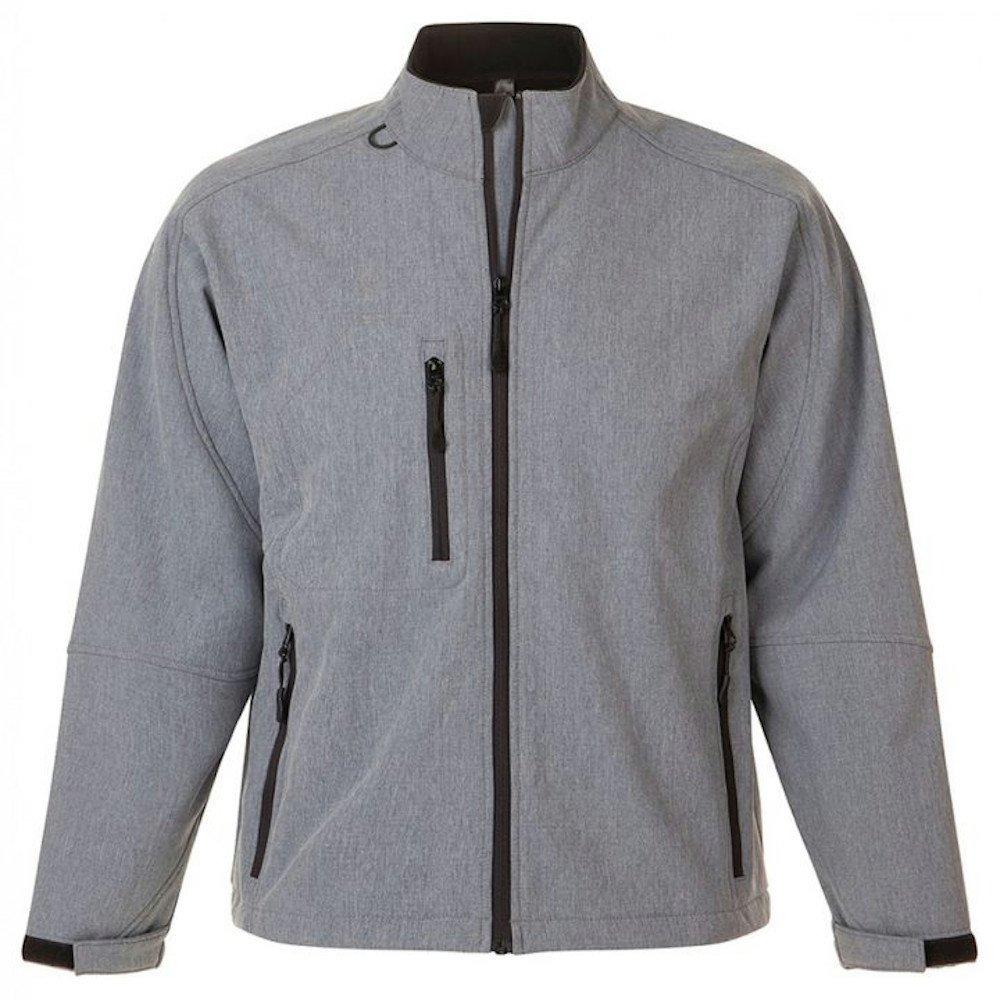 Image of Relax Softshelljacke, Atmungsaktiv, Winddicht, Wasserdicht Herren Taubengrau 3XL