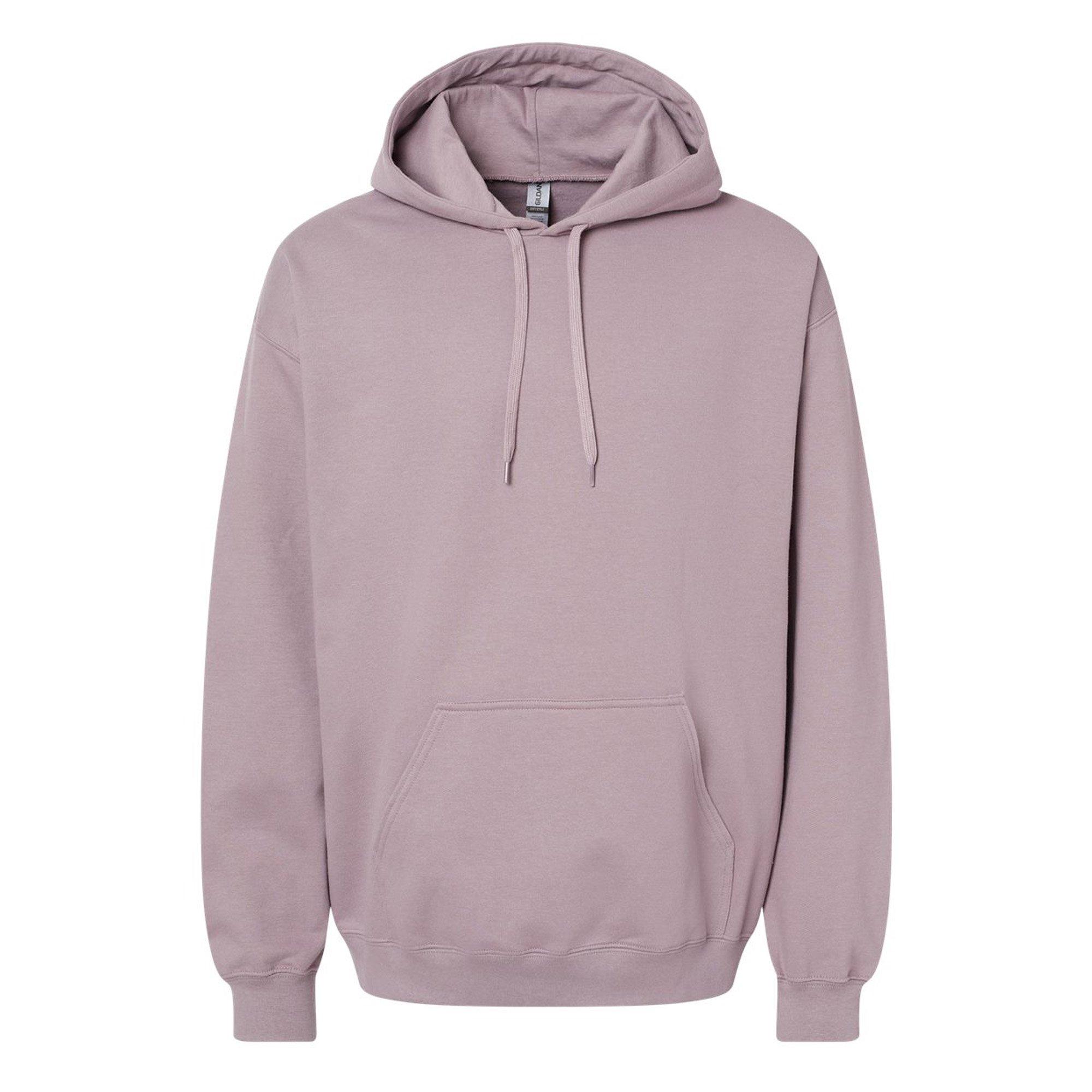 Image of Softstyle Kapuzenpullover Mittelschwer Damen Puderrosa XL
