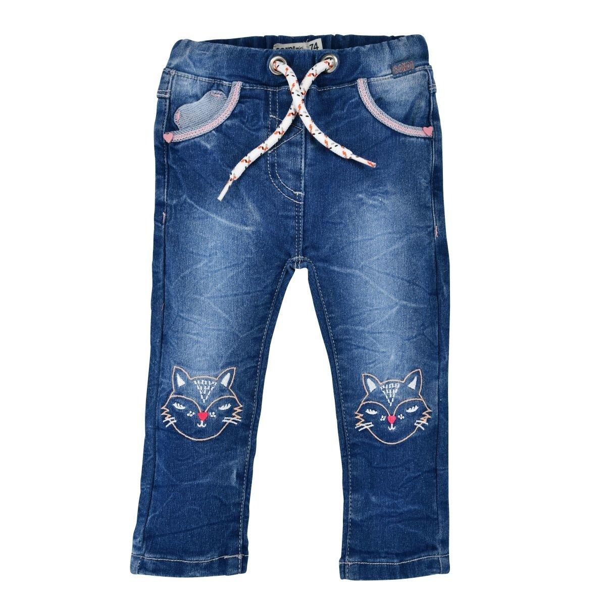 Image of Kleinkinder Jogg Denim Jeans Fuchs Mädchen Blau 80
