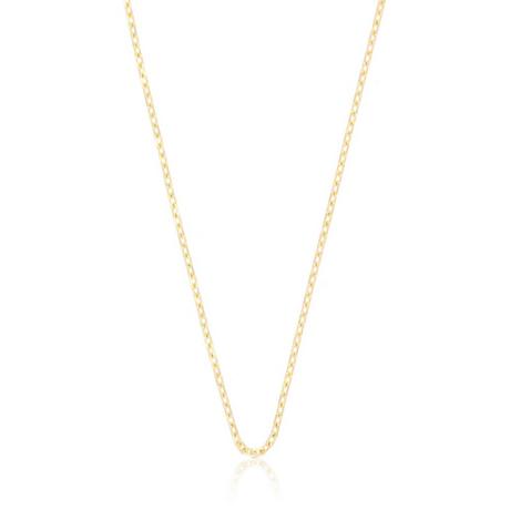 MUAU Schmuck  Collier Anker Gelbgold 750, 2.1mm, 50cm 