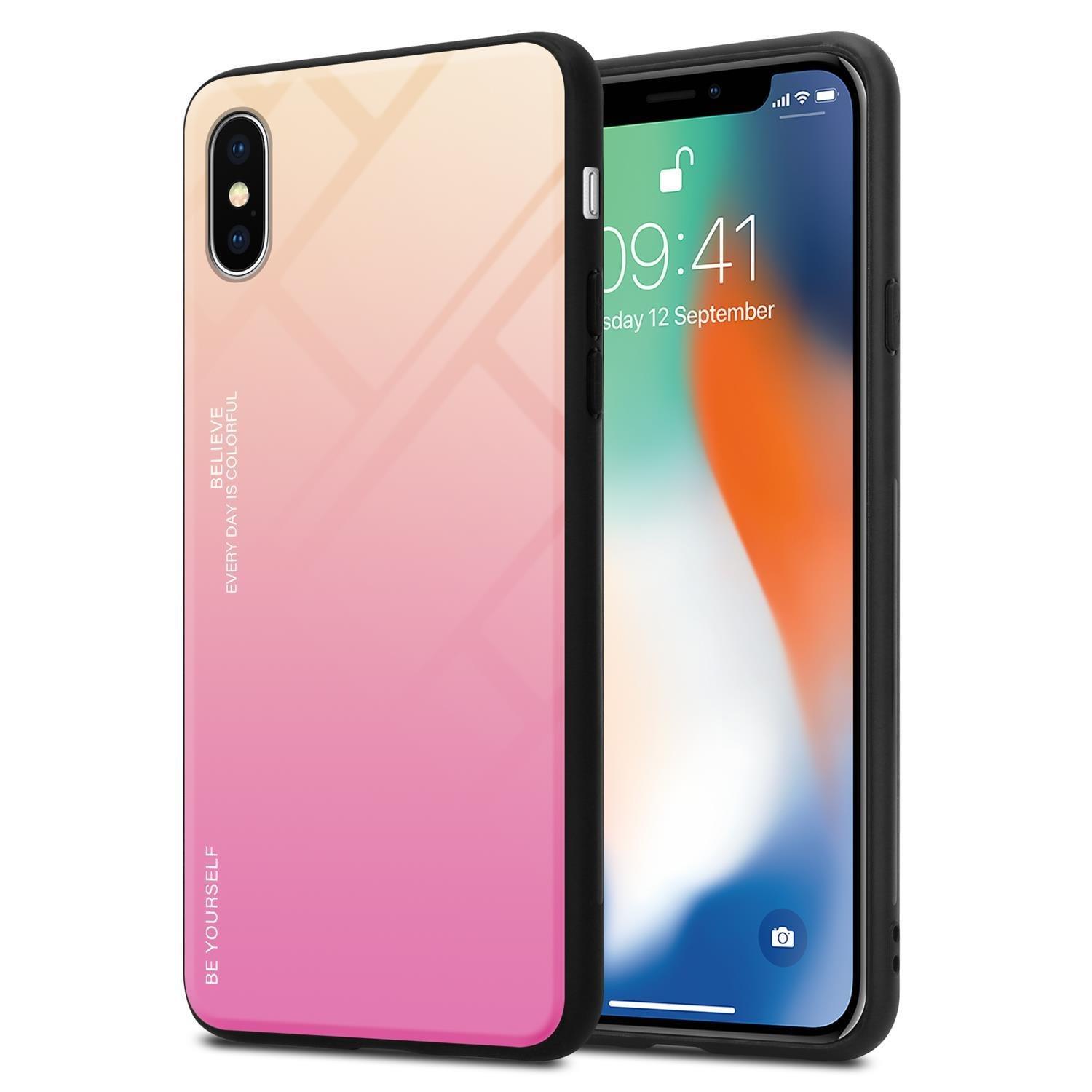 Cadorabo  Hülle für Apple iPhone X / XS Zweifarbig 