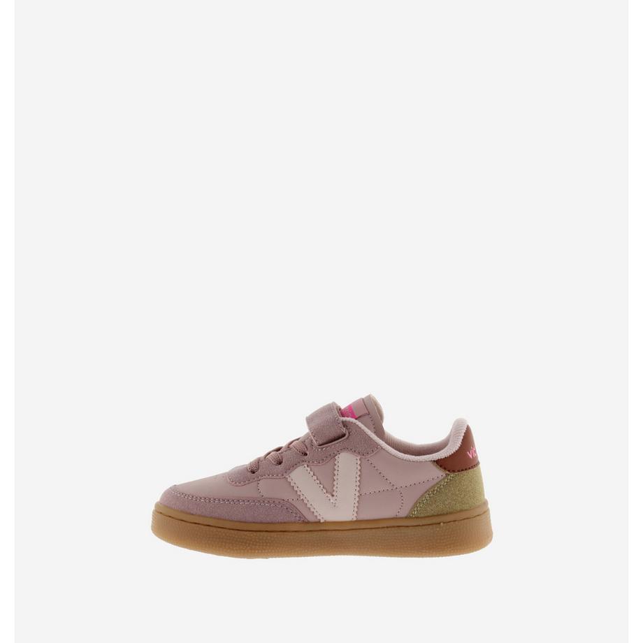 Victoria Gestreifte Sneakers mit Lederlook  