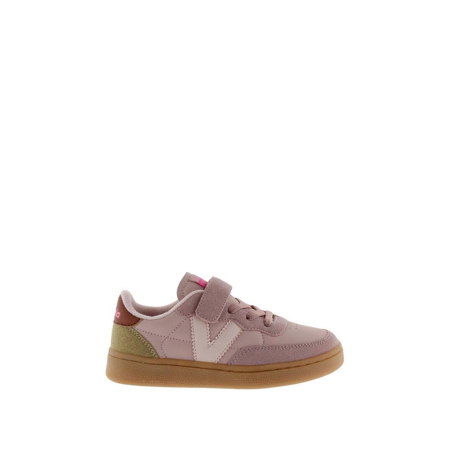 Gestreifte sneakers mit lederlook olso