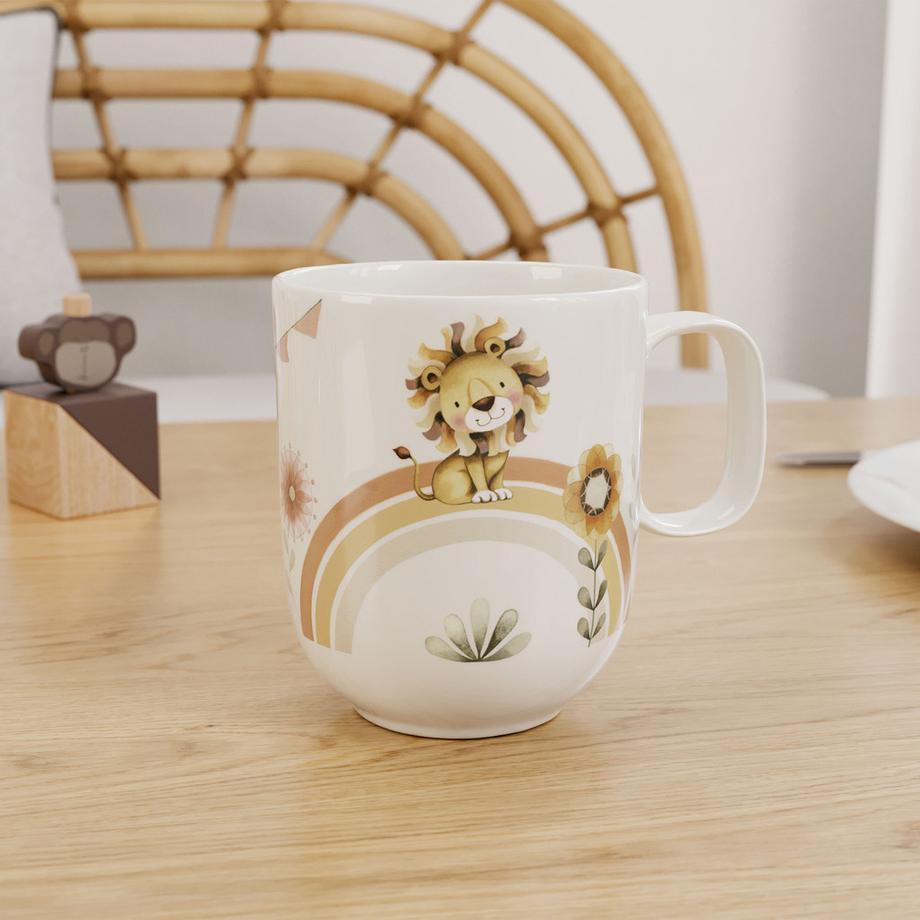 Villeroy&Boch Kinderbecher mit Henkel, groß Roar like a Lion  