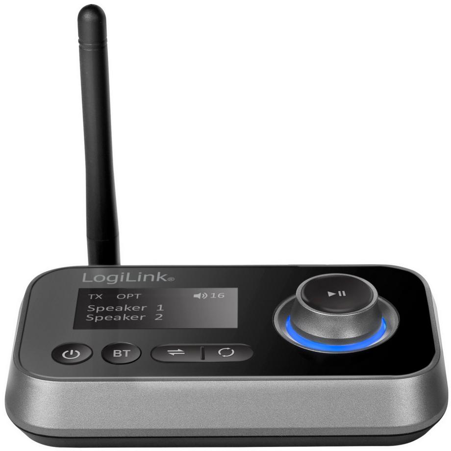 LogiLink  Trasmettitore/ricevitore audio Bluetooth 5.0 2 in 1 