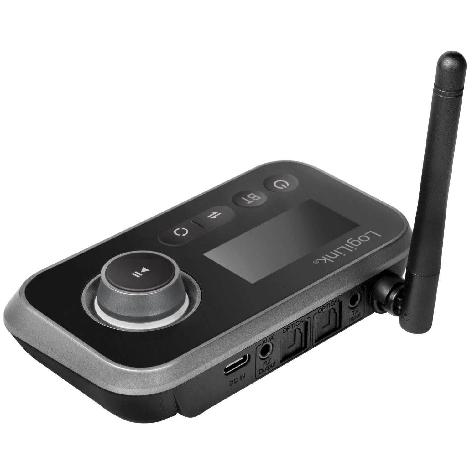 LogiLink  Bluetooth 5.0 2-in-1-Audiosender/-empfänger 