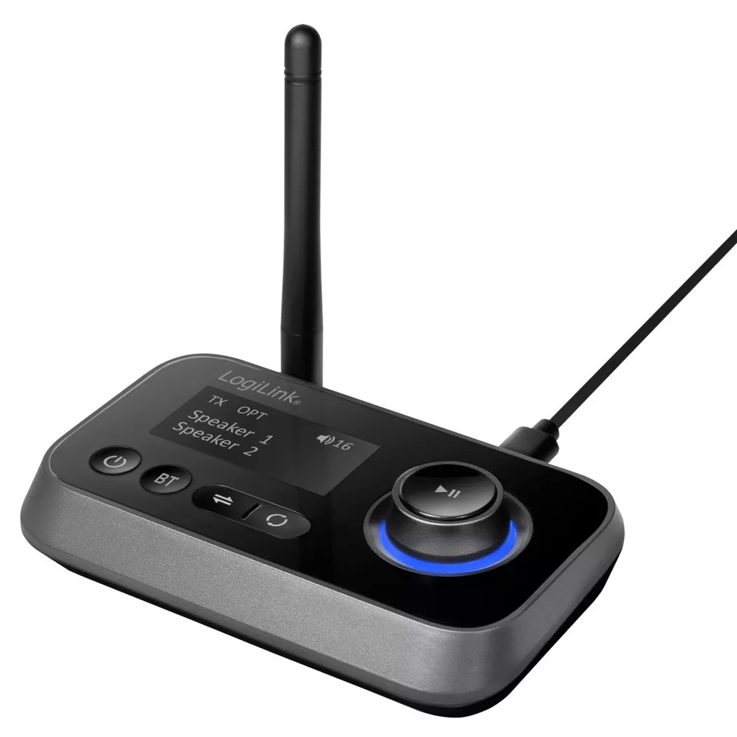 LogiLink BT0062 Audio-/Video-Leistungsverstärker AV-Sender & -Empfänger Schwarz