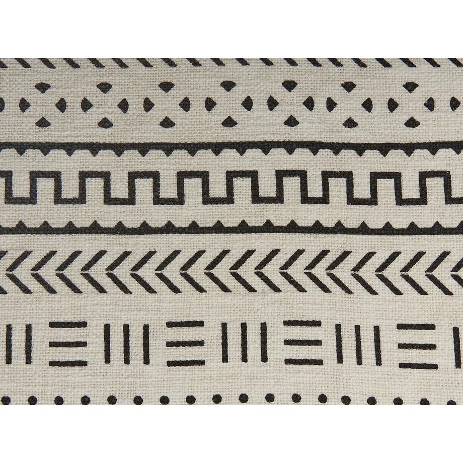 Beliani Panvel Couverture en Coton Rustique  