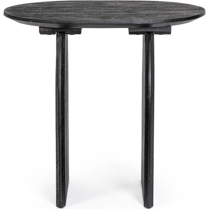 mutoni Table d'appoint Monterrey noir 60x45  