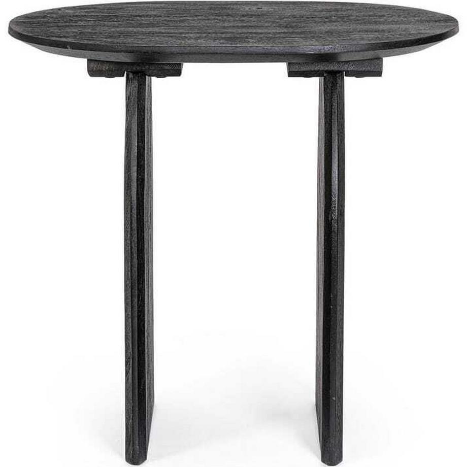 mutoni Table d&#039;appoint Monterrey noir 60x45  