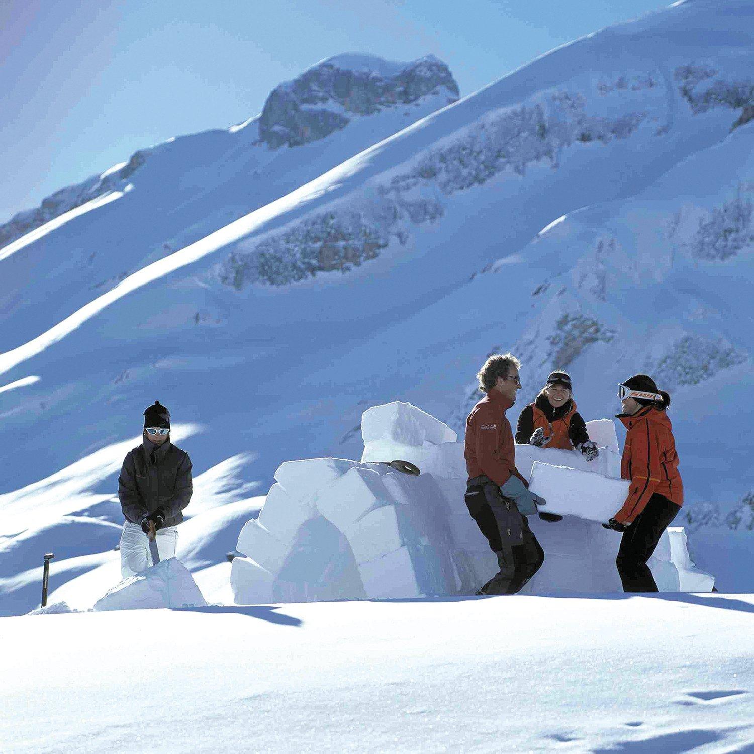 Smartbox  Bau eines Iglus mit abschliessendem Aperitif inmitten der Schneelandschaft von Adelboden - Geschenkbox 