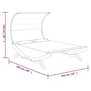 VidaXL sedia Legno  