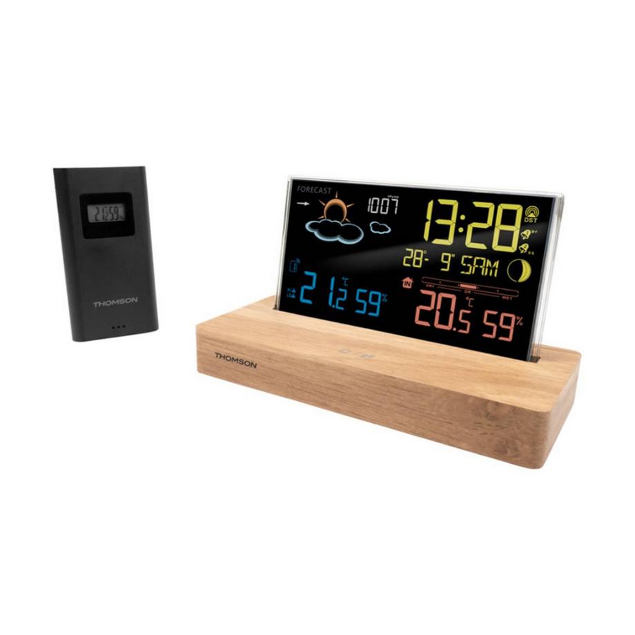 Thomson  Sveglia e stazione meteo con display digitale 