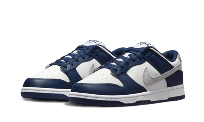 Image of Dunk Low Summit White Midnight Navy Damen Blau 42
