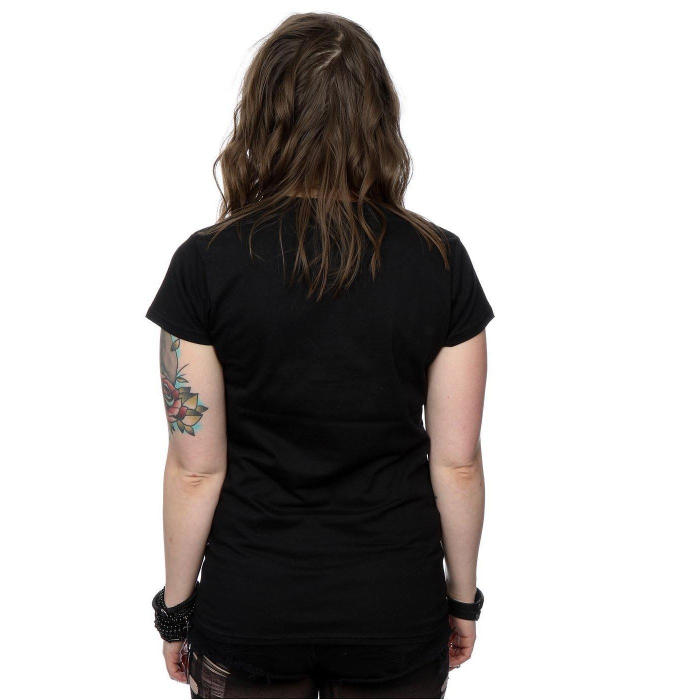 Image of Batman V Superman Logo Print Tshirt Damen Schwarz XS