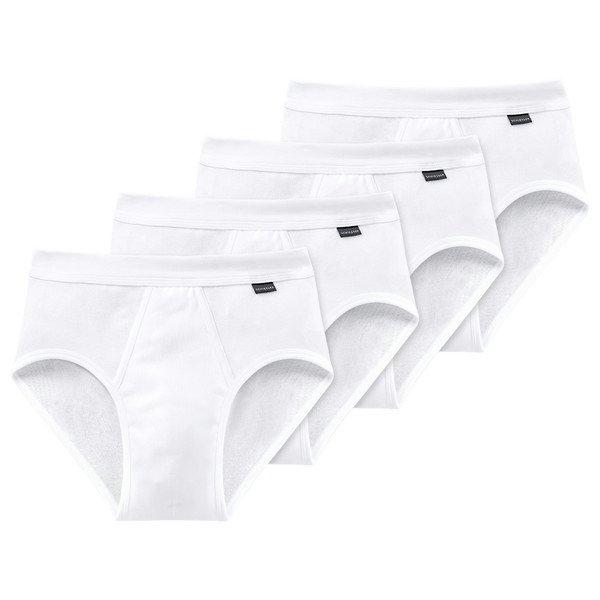 Image of 4er Pack Cotton Essentials Feinripp - Sportslip Herren Weiss XXL