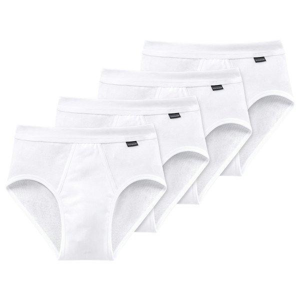 Schiesser  Cotton Essentials à fines côtes lot de 4 - Slips 