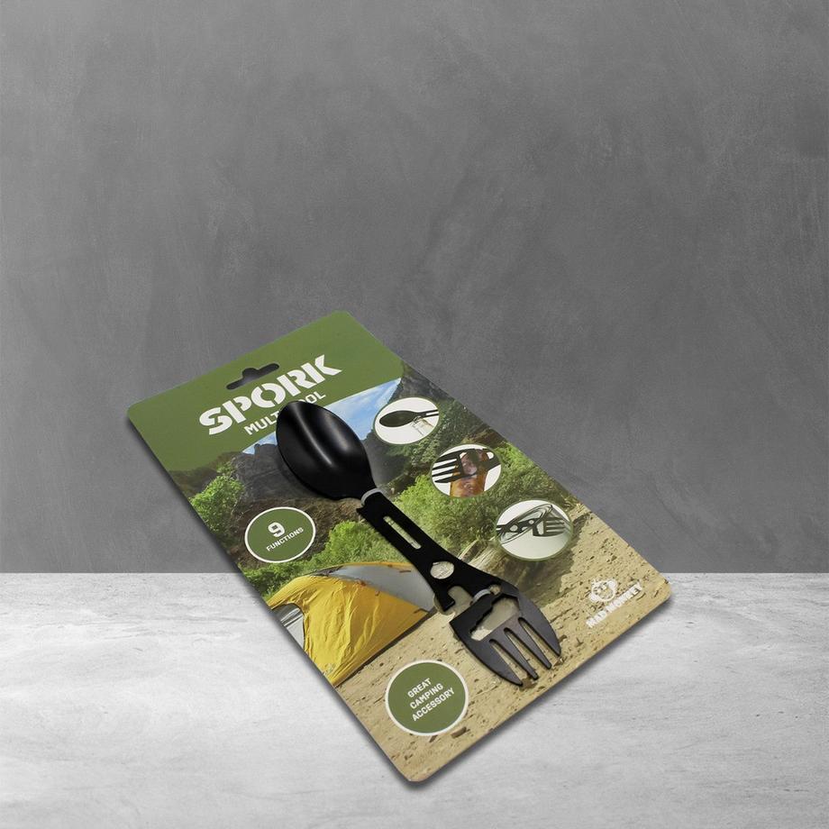 Mad Monkey  Couverts de camping Cuillère Multitool 