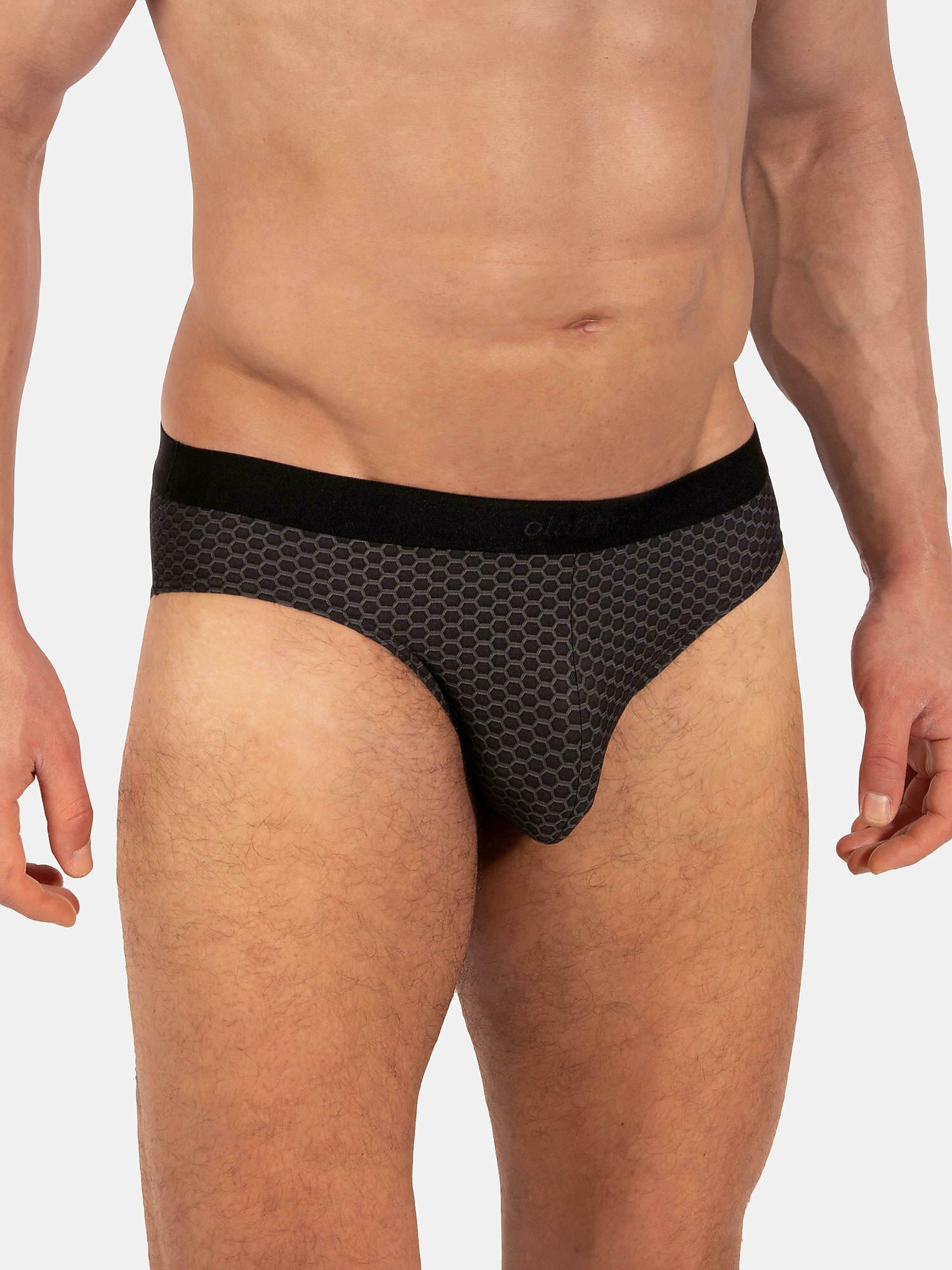 Image of Sportlicher Slip Red2330 Unisex Schwarz Bedruckt S