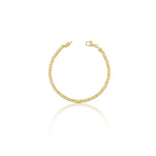 MUAU Schmuck  Bracelet 8er-Kette Gelbgold 750, 3.2mm, 21cm 