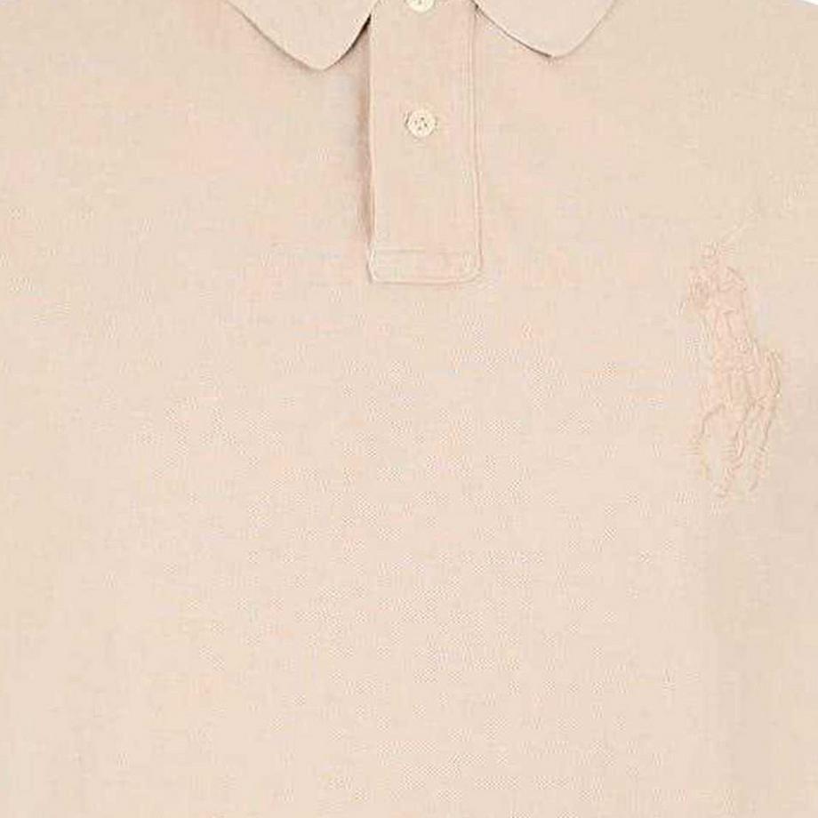 Ralph Lauren Maglietta Polo Aderente Maniche Corte  
