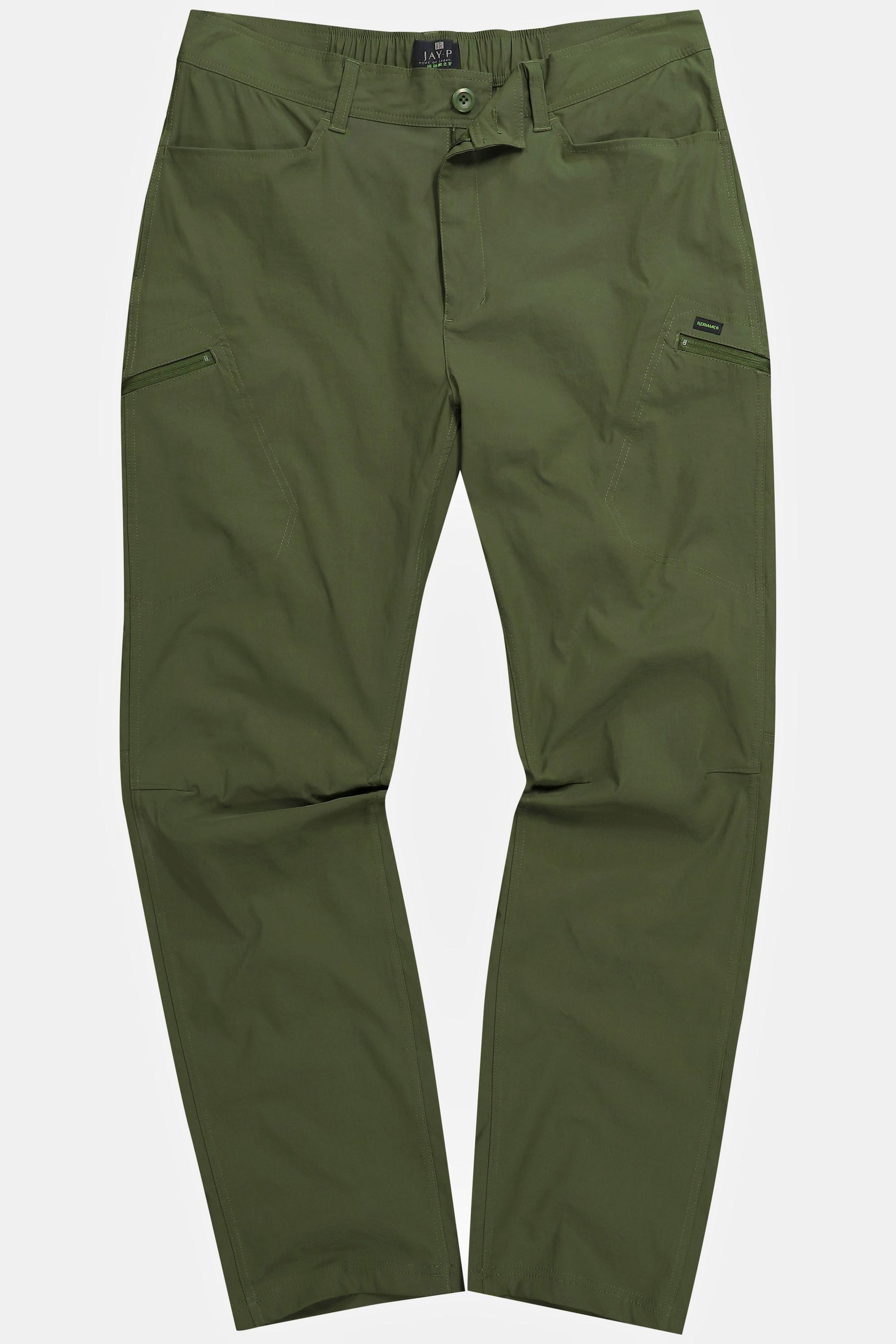 JP1880  Pantaloni funzionali da trekking per l'outdoor con FLEXNAMIC®, tecnologia QuickDry e tasche con zip 