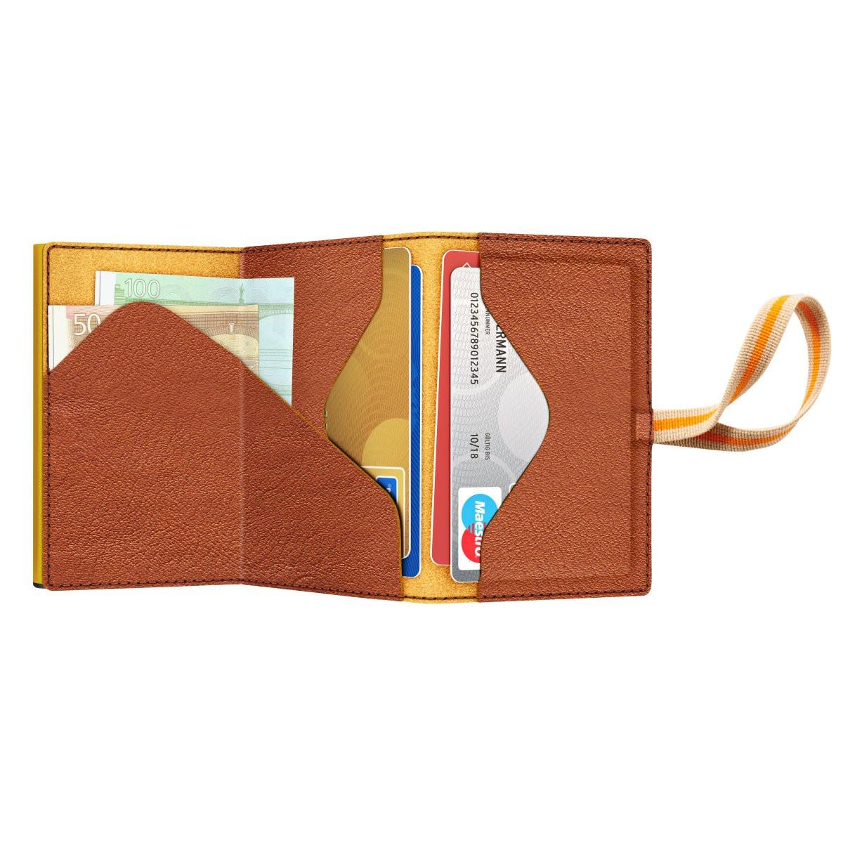 Tru Virtu Click & Slide Strap Cross Caramba Wallet  