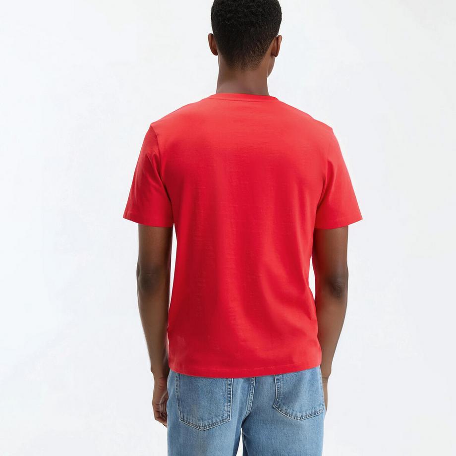 La Redoute Collections Rundhals Kurzarm T-Shirt  