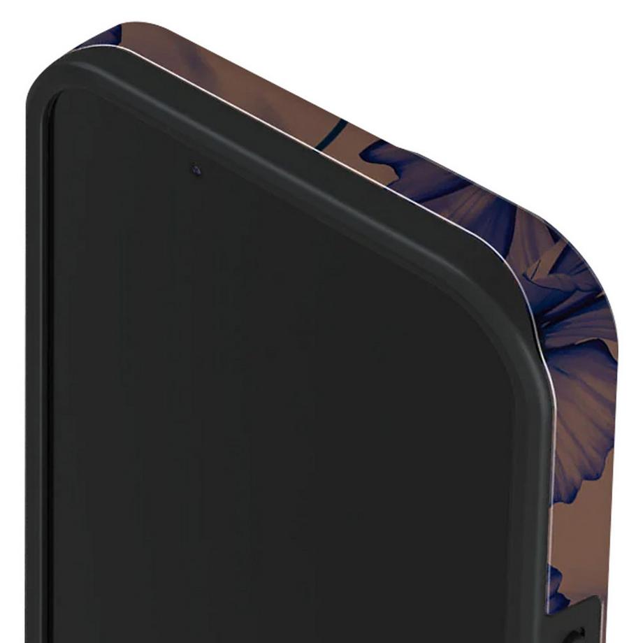 Burga  Custodia MagSafe per iPhone 15 Elegante Motivo Velvet Night 