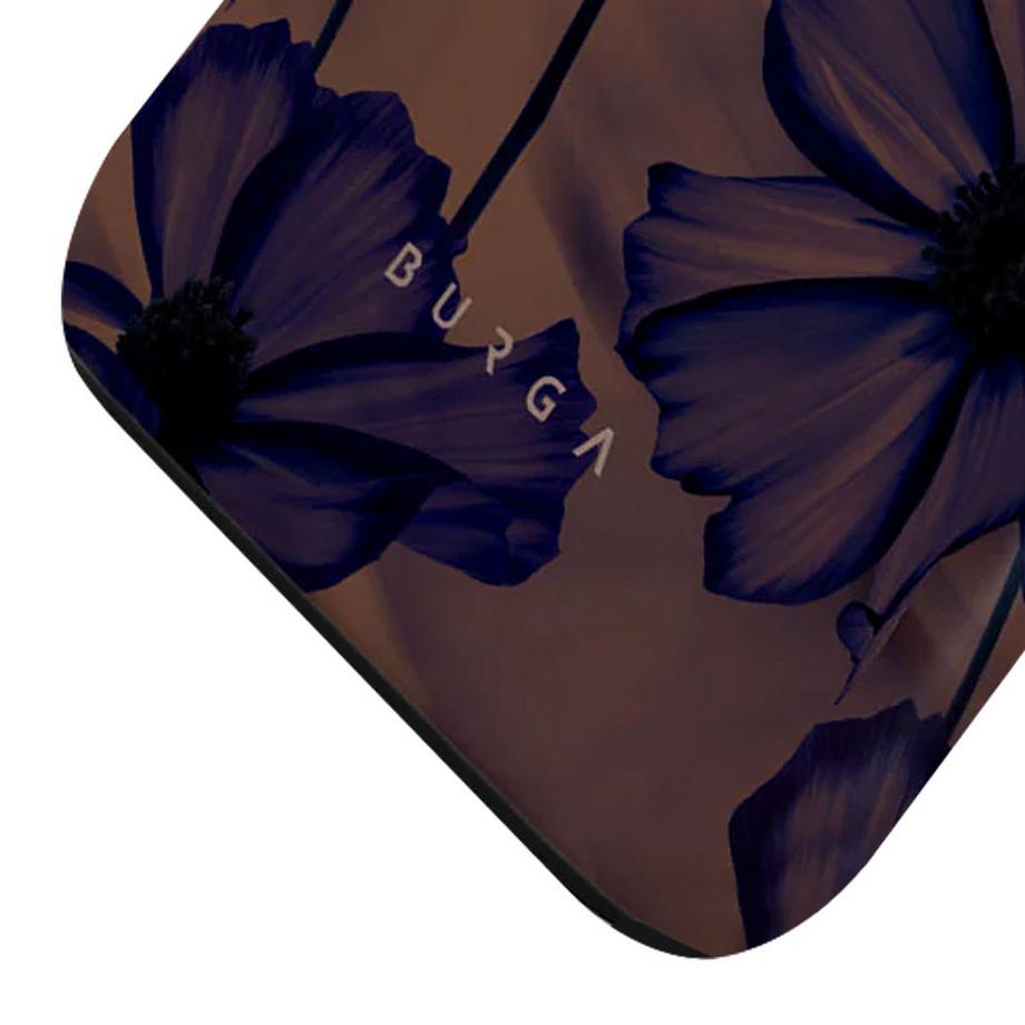 Burga  Custodia MagSafe per iPhone 15 Elegante Motivo Velvet Night 