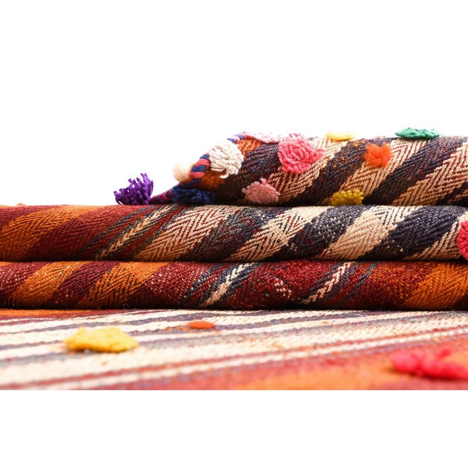 VIDAL Tapis fait à la main Jajim old  