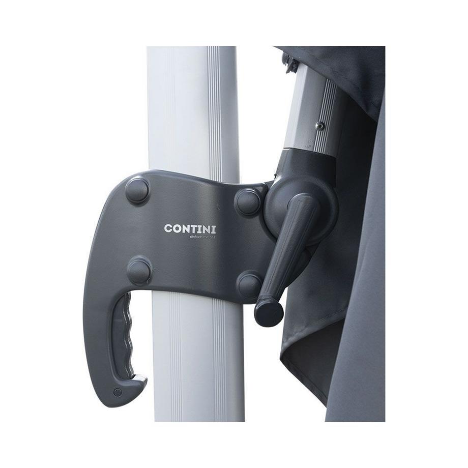 Contini De Luxe Parapluie 2.0 3x3m anthracite  