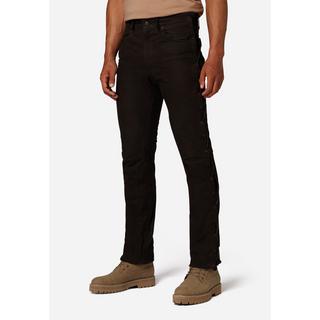 RICANO  Lederhose S/L RT-101, Lederjeans mit Schnürungen - 5-Pocket Optik aus Wildleder 