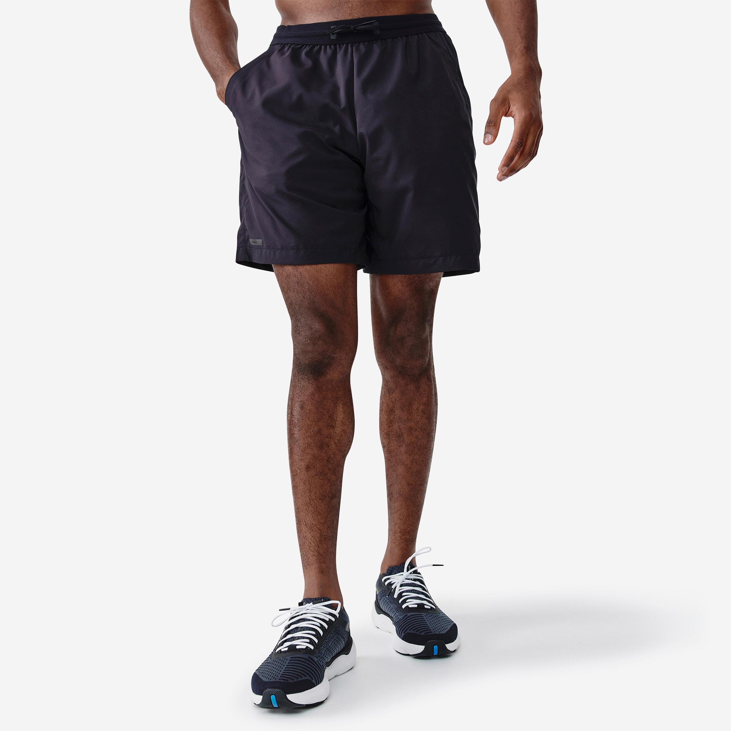 Image of Shorts - Run Dry+ M Unisex Schwarz Leicht M