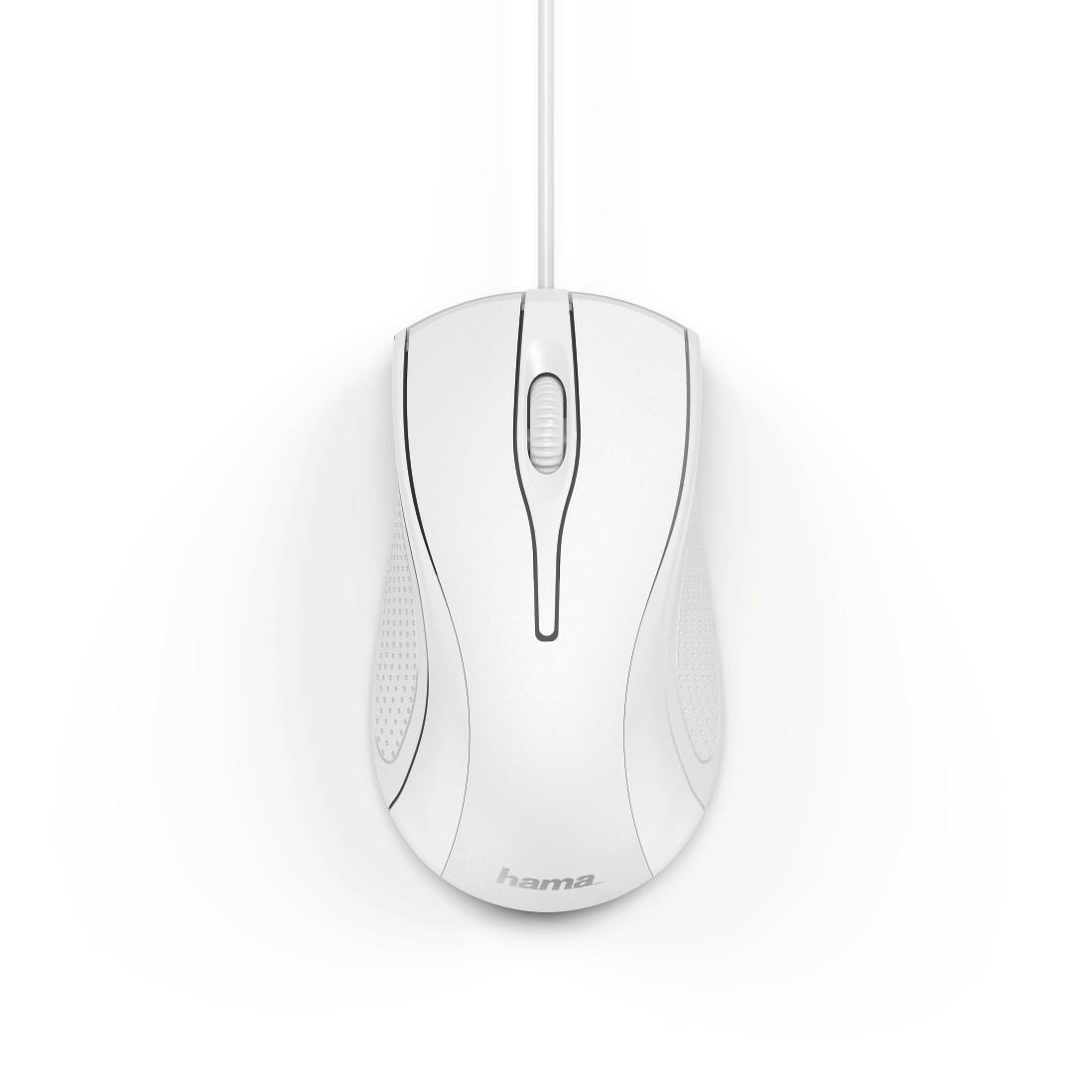hama  MC-200 souris Droitier USB Type-A Optique 1200 DPI 