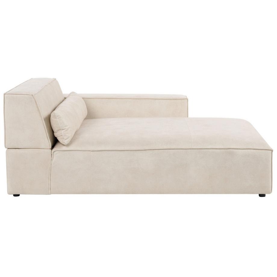 Chaise longue côté gauche en Velours  HELLNAR