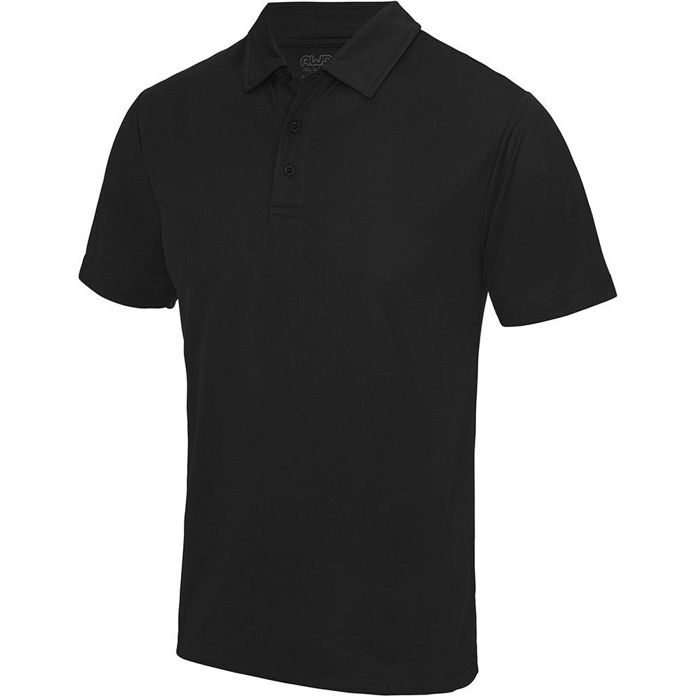 Image of Just Cool Poloshirt Sports Herren Schwarz 3XL