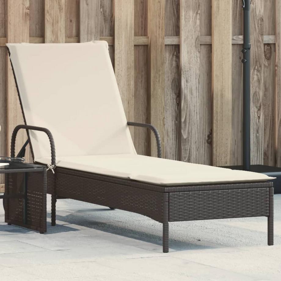 VidaXL lettino Polirattan  