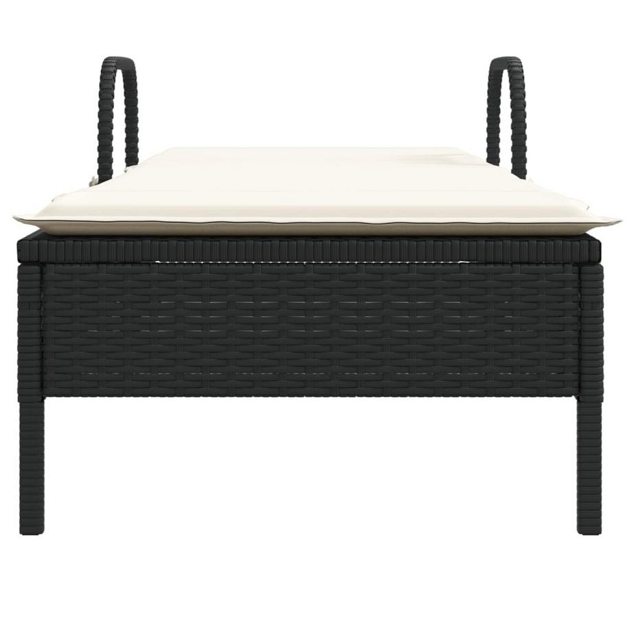 VidaXL lettino Polirattan  
