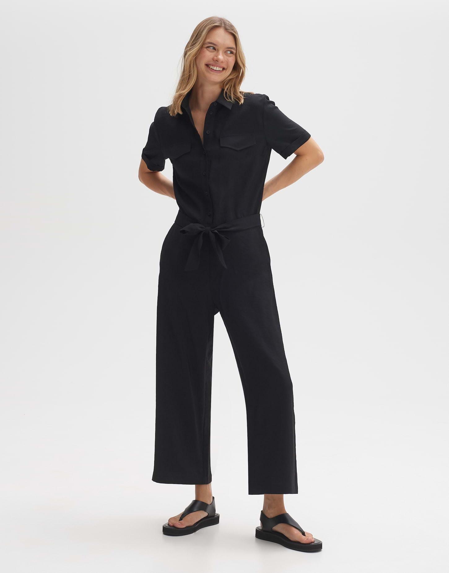 Image of Jumpsuit Melippi Damen Schwarz 36