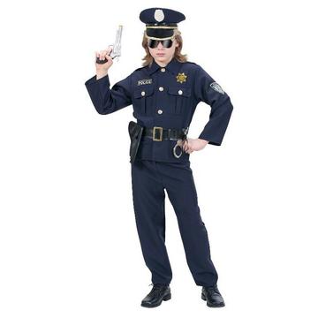 WIDMANN Poliziotto (Casacca, Pantaloni, Cintura Con Fondina, Cappello) (158 Cm / 11-13 Years)