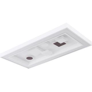 mutoni Plafonnier Rabea métal blanc LED 60x30  