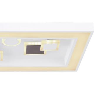 mutoni Plafonnier Rabea métal blanc LED 60x30  