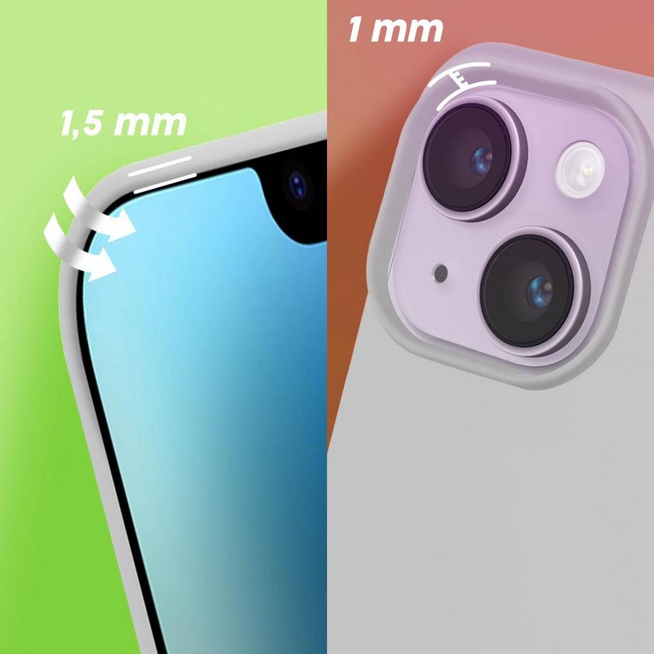 Avizar  Cover iPhone 14 bianca Moxie 