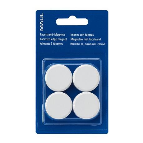 Maul  MAUL Magnete 30mm 6177202 weiss 4 Stück 