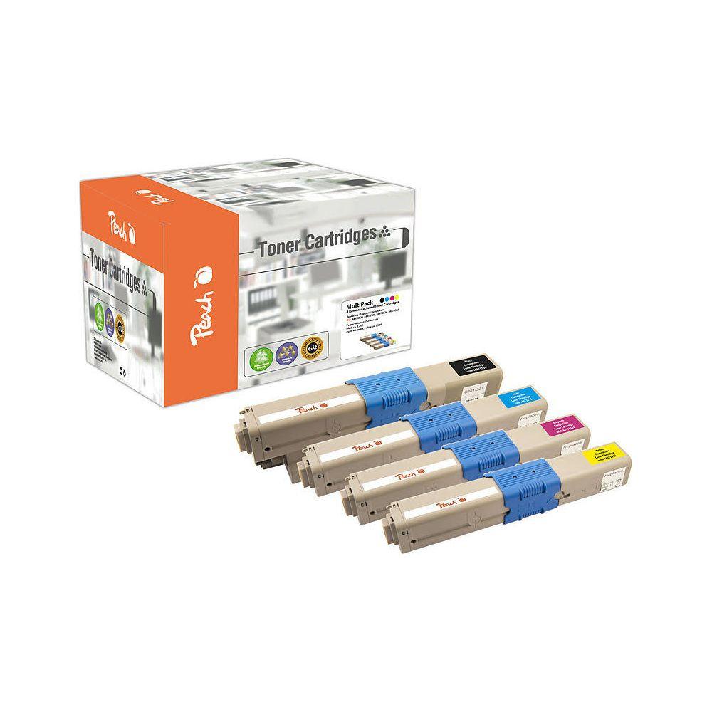 Peach  Toner C301/321 Combi Pack bk, c,m,y C301/321, 1x2200 3x1500 Seiten 